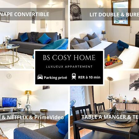 Luxueux Appartement Evry Centre - Parking - Rer A 10 Min Courcouronnes Екстер'єр фото